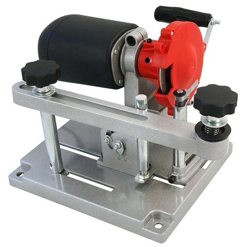 Saw blade sharpener with bench - blade,